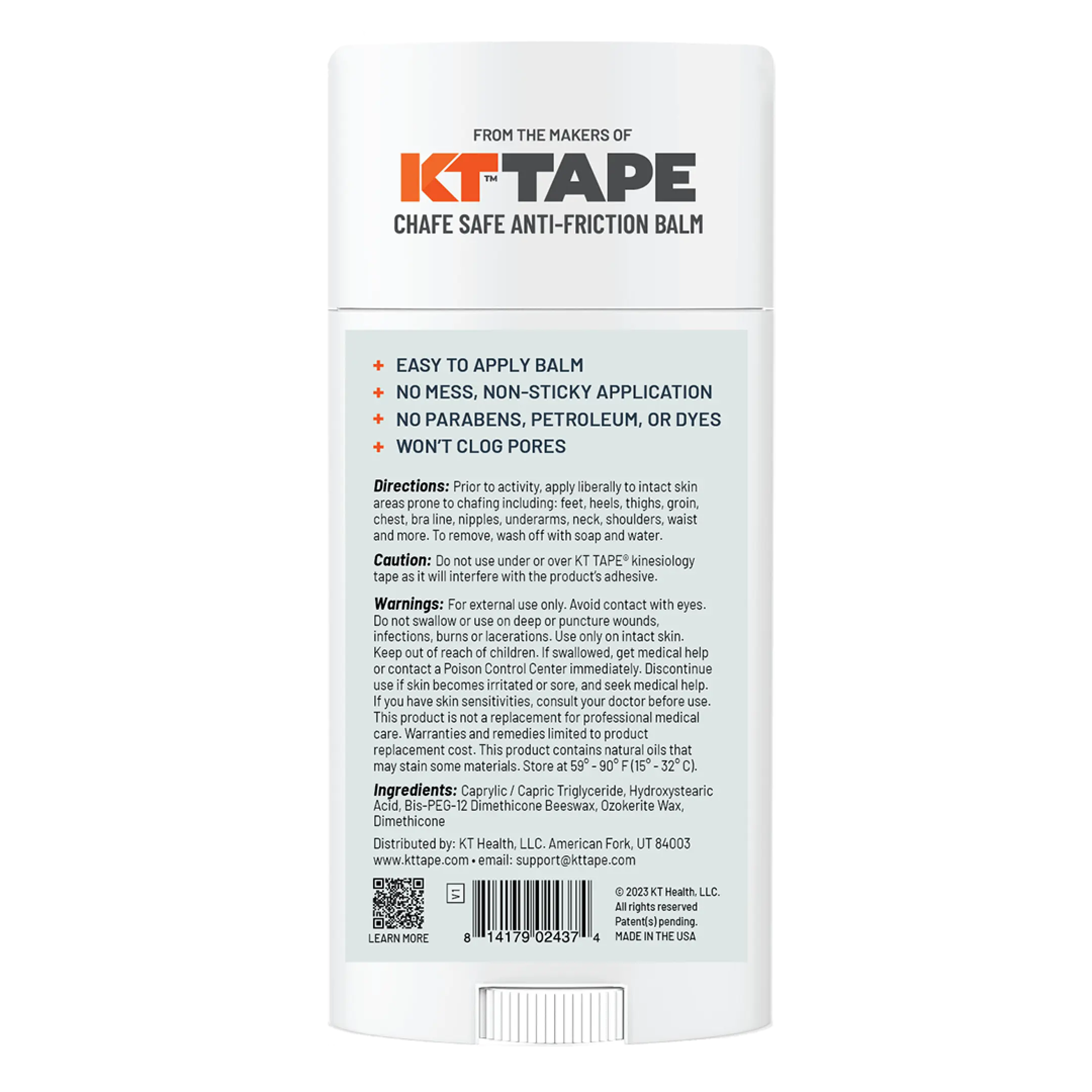 KT Health Chafe Safe™ Anti-Friction Balm - Image 11