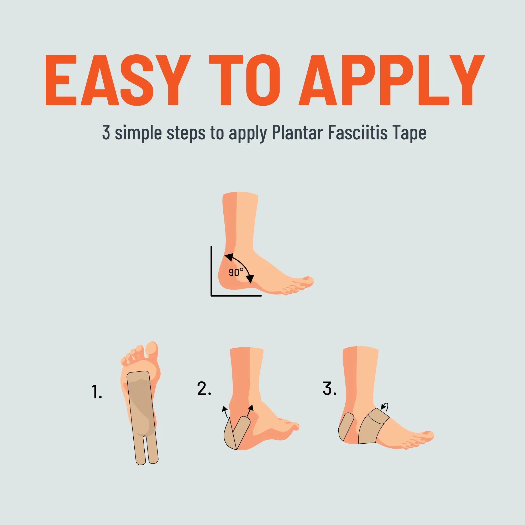 KT Health Plantar Fasciitis Tape - Image 4