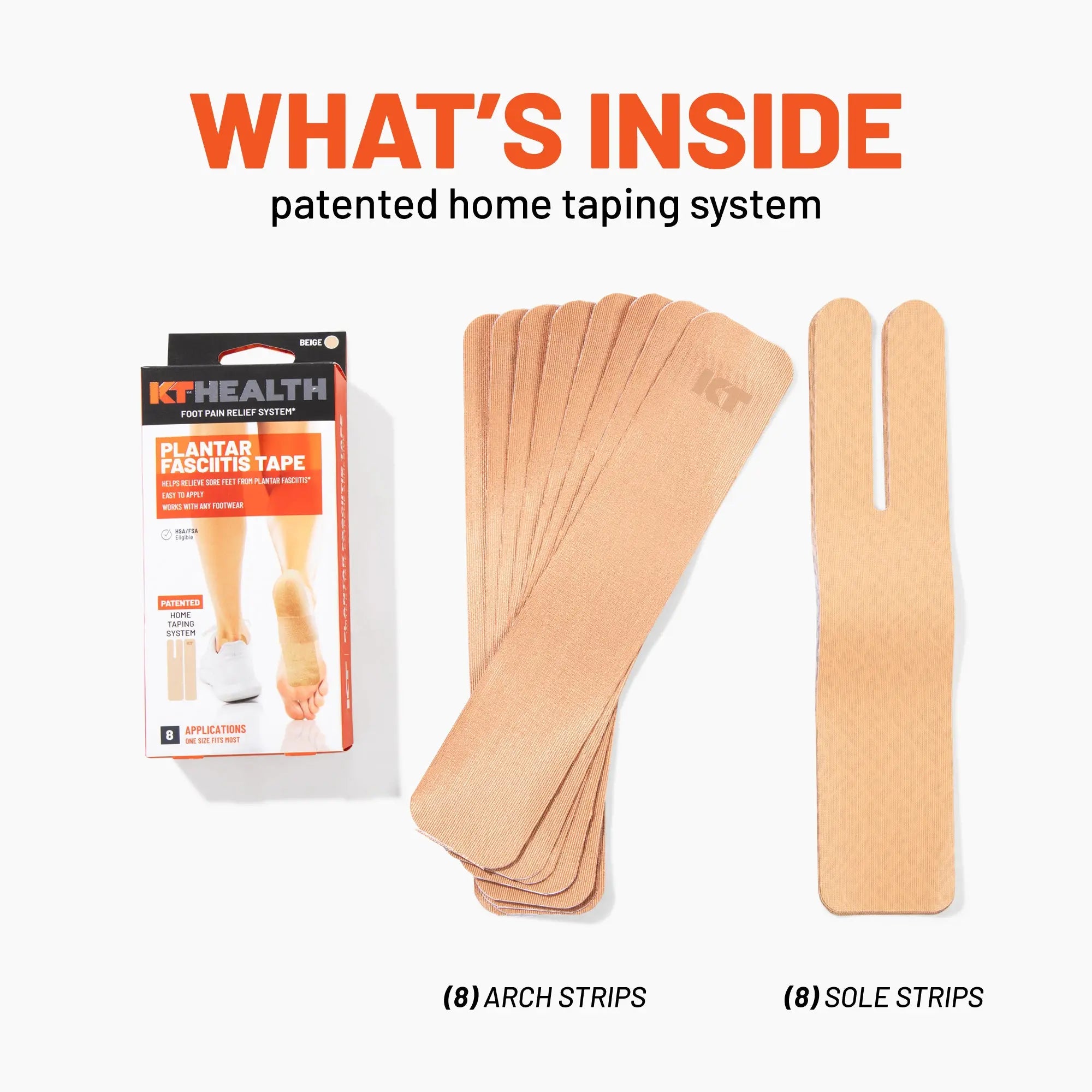 KT Health Plantar Fasciitis Tape - Image 3