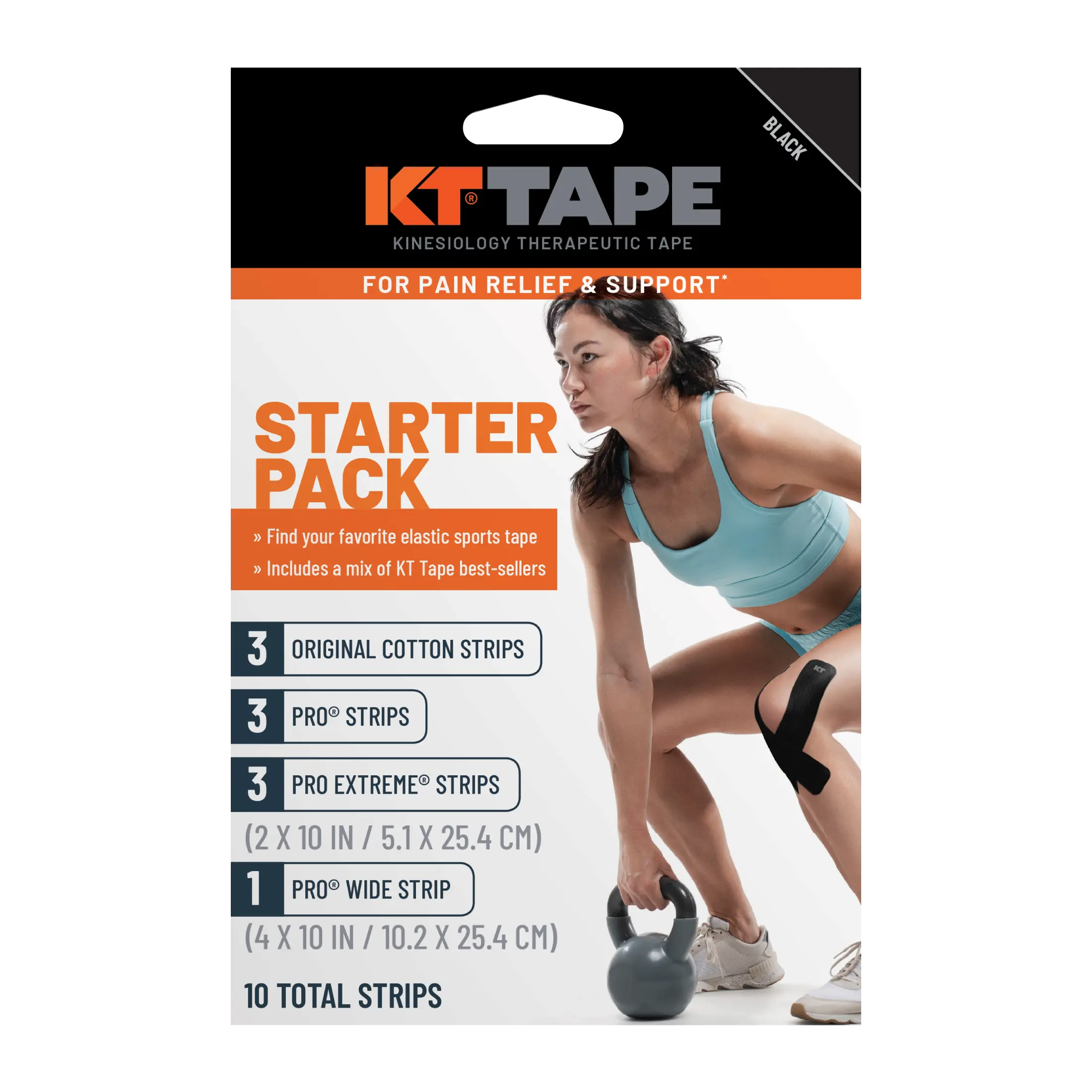 KT Tape Starter Pack Kinesiology Tape Kit - Image 10