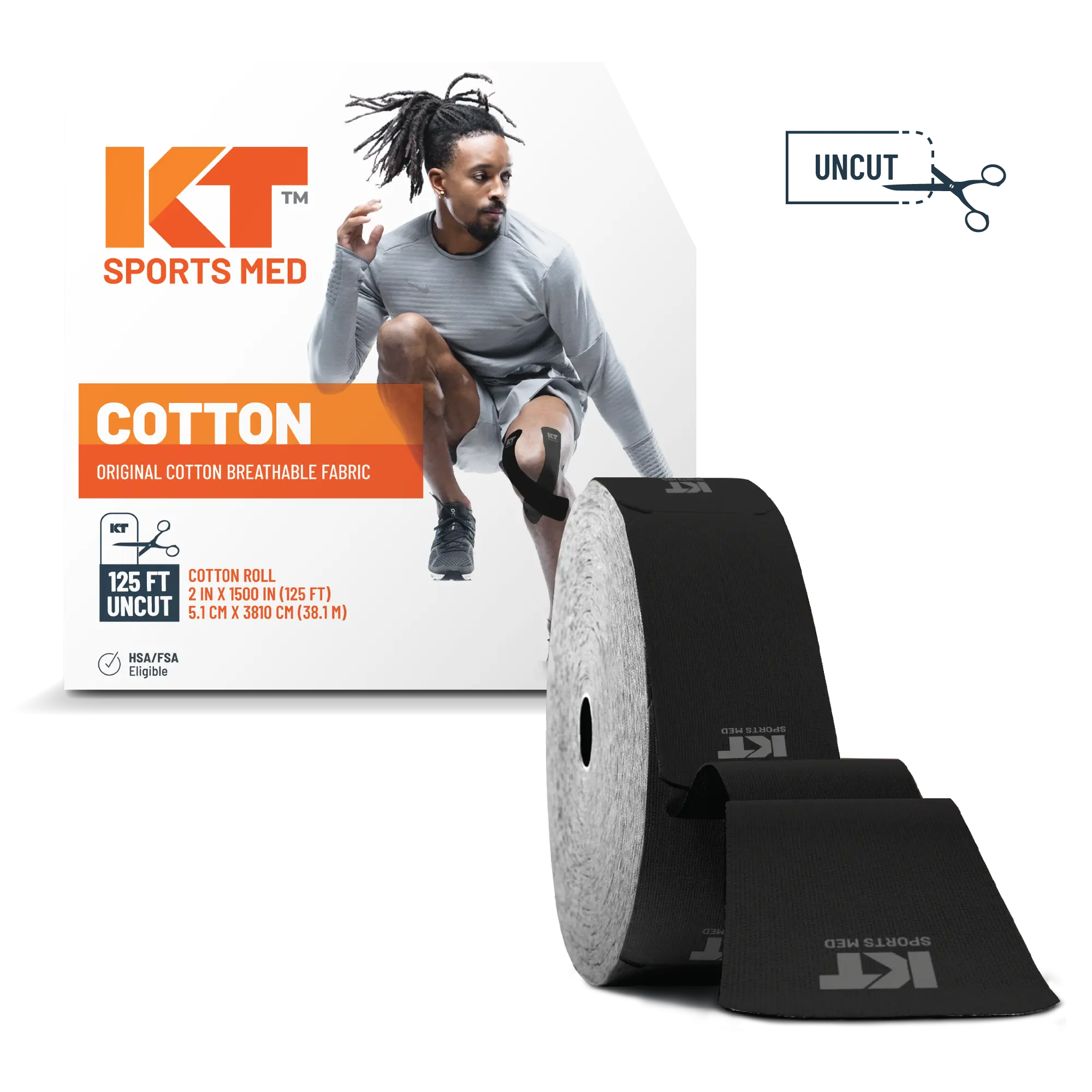 KT Tape Original Cotton 125 ft Uncut - Image 4