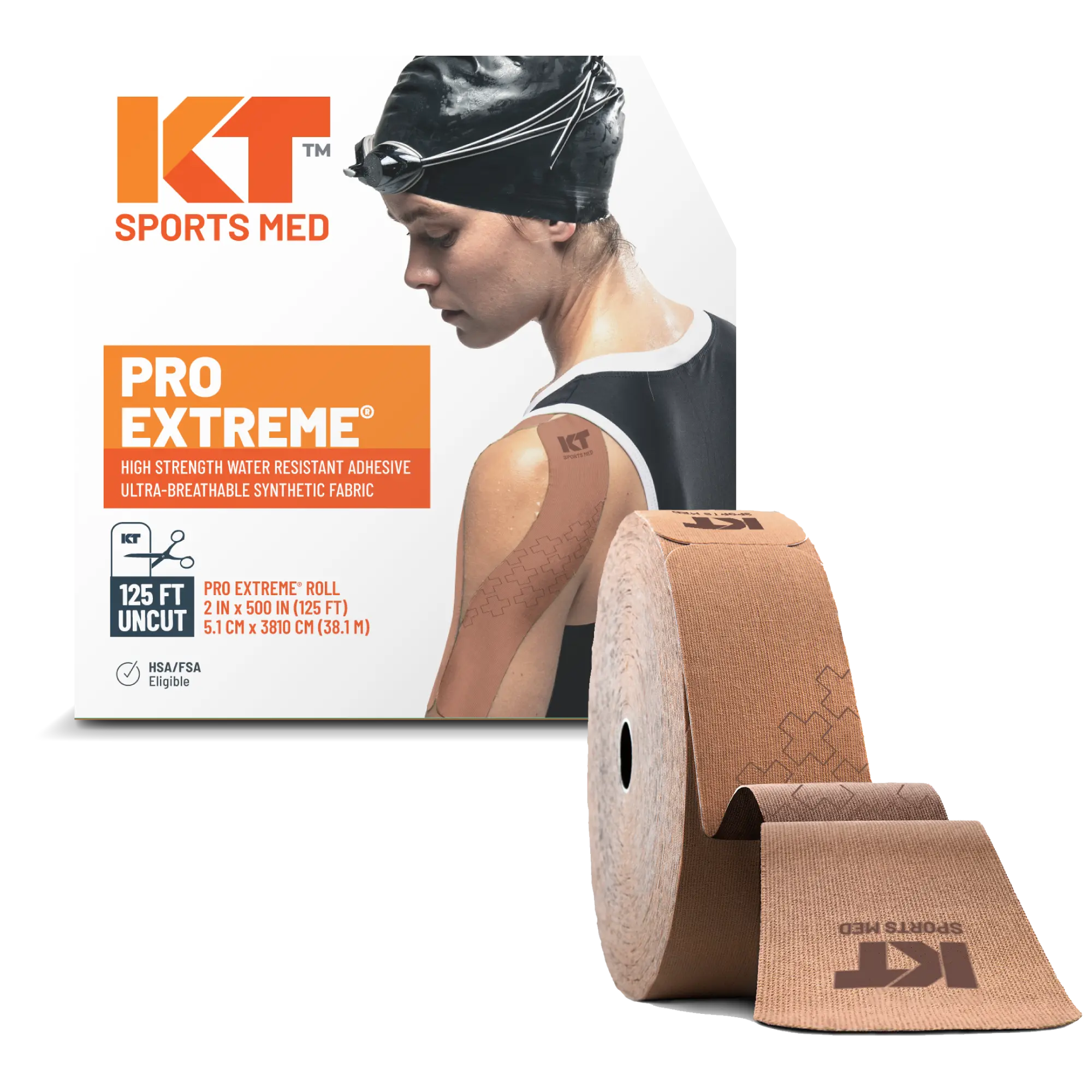 KT Tape Pro Extreme® 125 FT Uncut