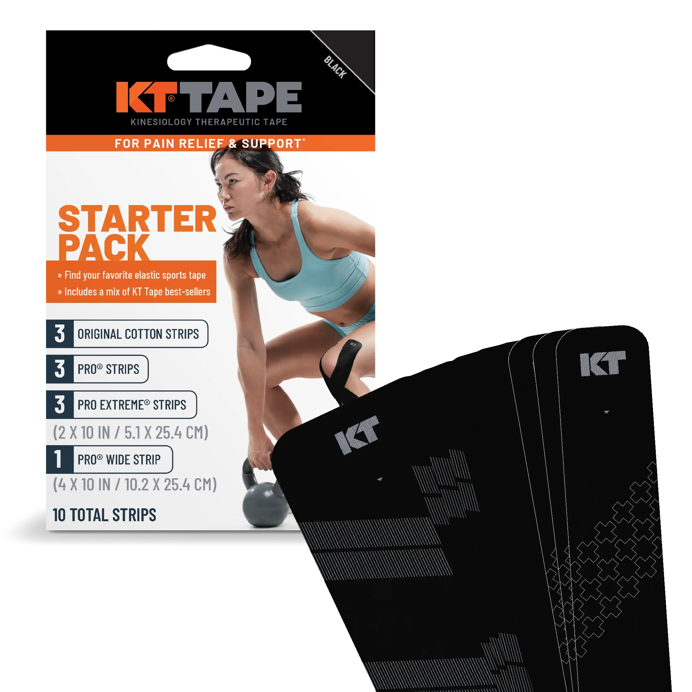 KT Tape Starter Pack Kinesiology Tape Kit